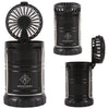 Beacon Black reNew Rechargeable Dual Lantern Fan