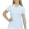 AndersonOrd Women's Lavender/White Poppy Polo