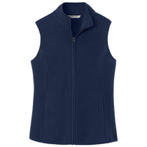 Port Authority Women's True Navy C-FREE Fleece Vest