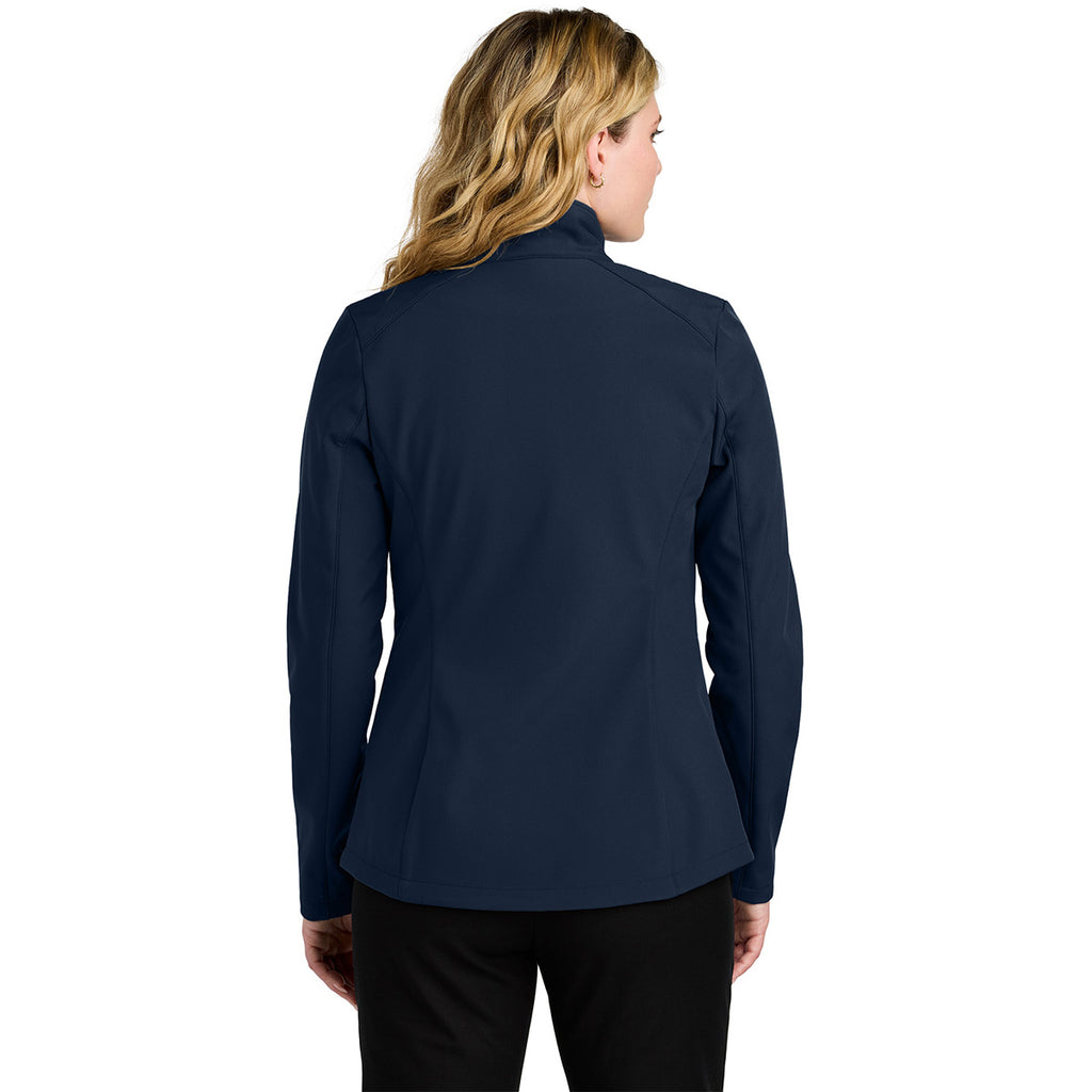 Port Authority Women's True Navy C-FREE Core Soft Shell