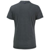 Cutter & Buck Women's Dark Black Heather Forge Heathered Stretch Blade Top