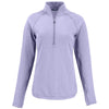 Cutter & Buck Women's Hyacinth Heather Peshastin Eco Recycled Half Zip Pullover