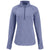 Cutter & Buck Women's Tour Blue Heather Peshastin Eco Recycled Half Zip Pullover