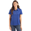 Cutter & Buck Women's Tour Blue Coastline Epic Comfort Eco Recycled Polo