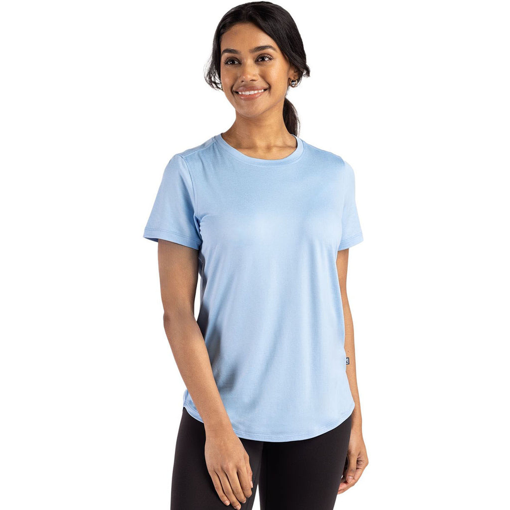 Cutter & Buck Women's Atlas Coastline Epic Comfort Recycled Short Sleeve Tee