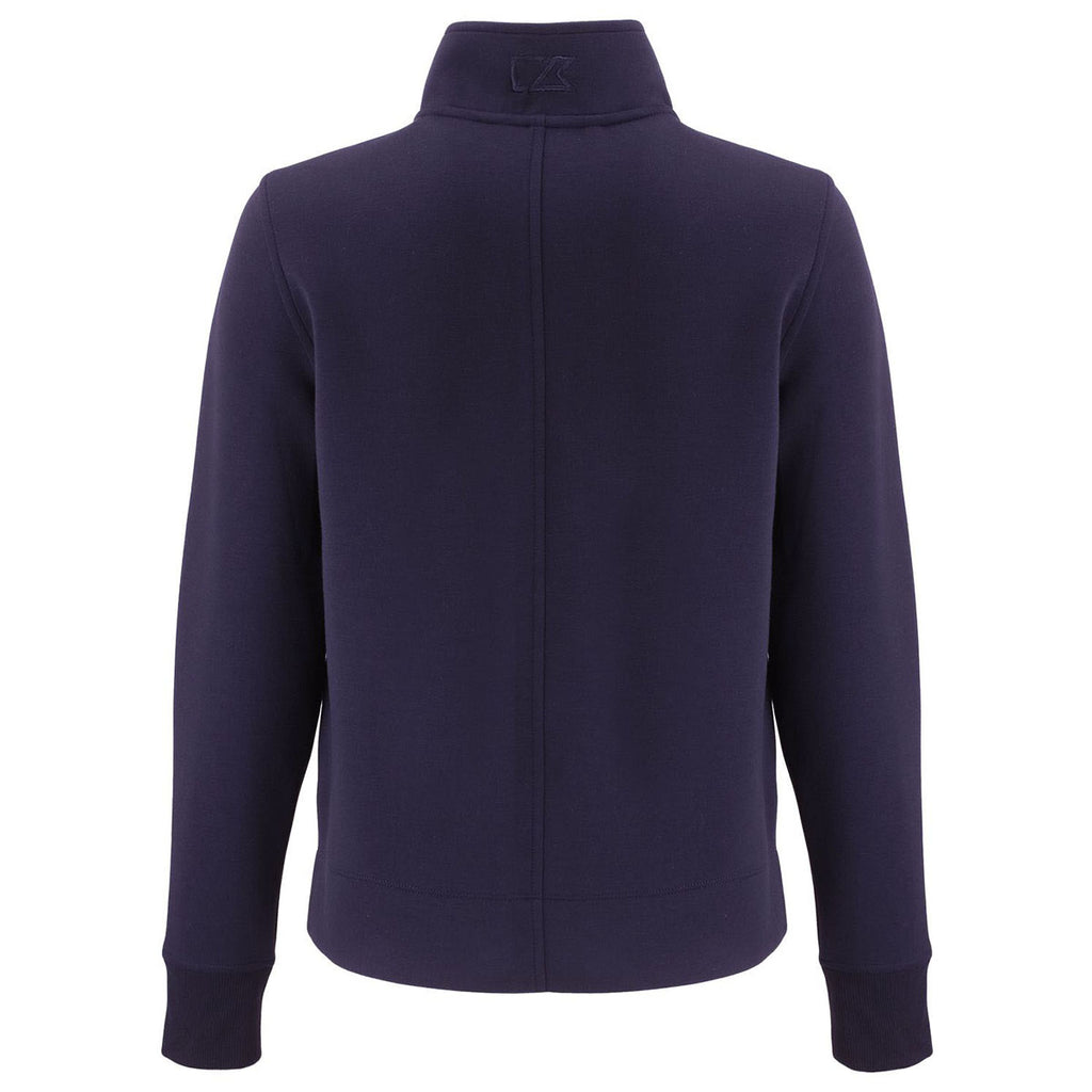 Cutter & Buck Women's Navy Blue Roam Epic Versatility Quarter Zip Pullover
