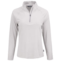 Cutter & Buck Women's Concrete Coastline Epic Comfort Recycled Quarter Zip