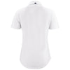 Cutter & Buck Women's White Advantage Refresh Epic Confidence Recycled Tri-Blend Pique Polo