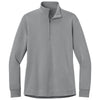 Port Authority Women's Gusty Grey Wearever Signature Double Pique 1/4-Zip