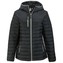 Clique Women's Black Valhalla Full Zip Puffer Jacket