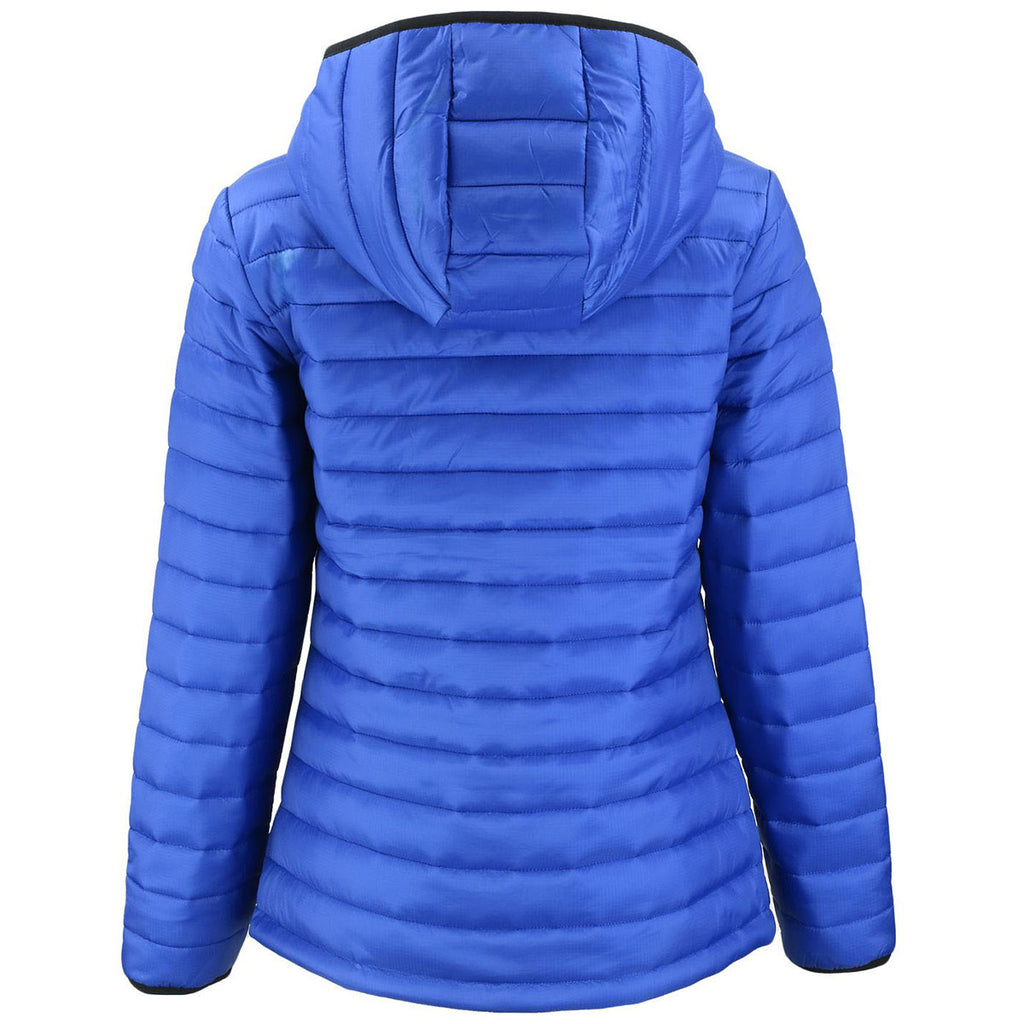 Clique Women's Royal Blue Valhalla Full Zip Puffer Jacket