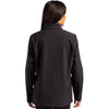 Clique Women's Black/Pure Slate Tempo Stretch Full Zip Softshell Jacket