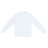 Lane Seven Unisex White Pigment-Dyed Crewneck Sweatshirt