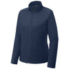 Sport-Tek Women's True Navy Teknical Hybrid Jacket