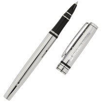 Bettoni Chrome Avellino Recycled Brass Cap-Off Rollerball Pen