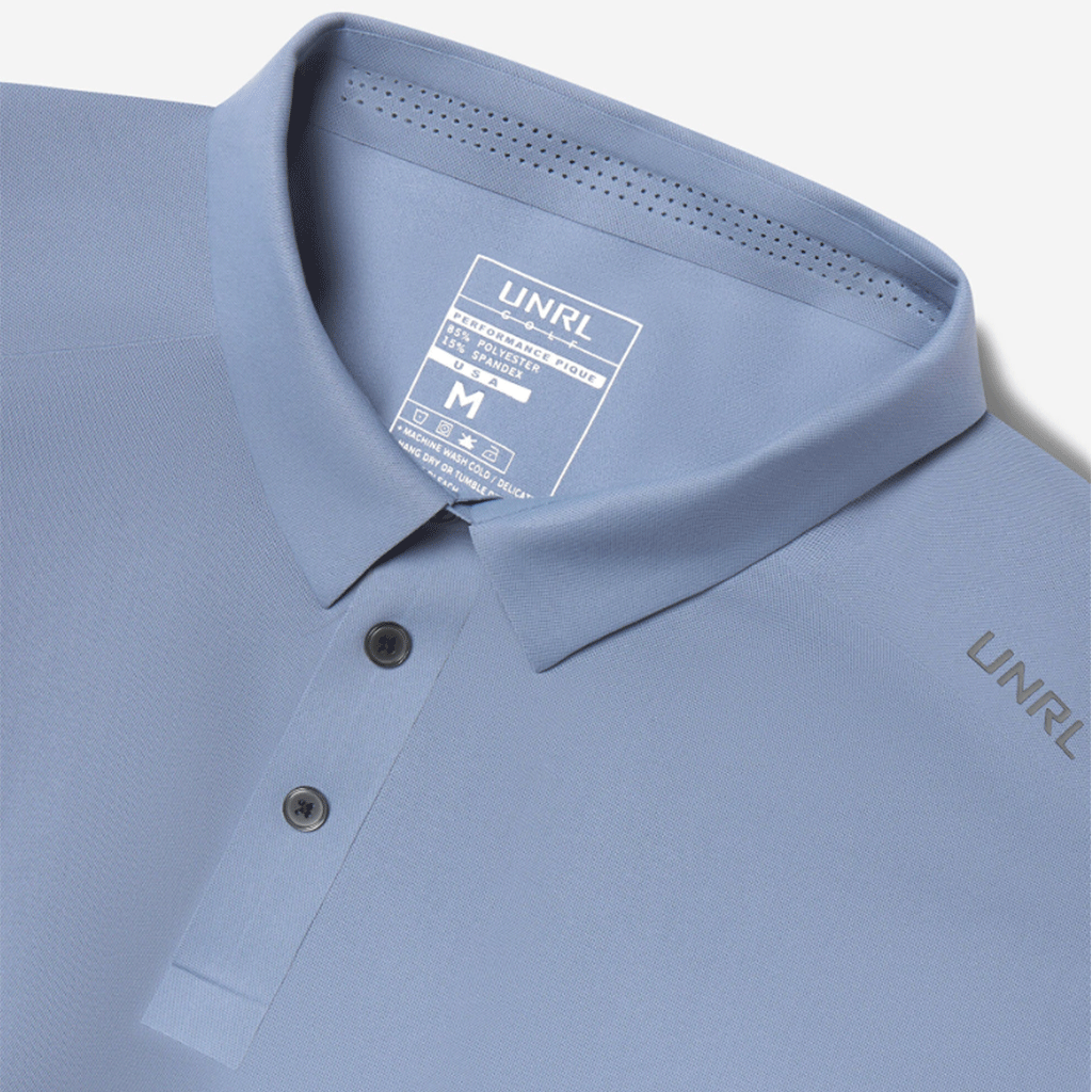 UNRL Men's Storm Blue Legend Polo