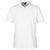 Harriton Men's White Valiant Cotton Snag Protect Polo