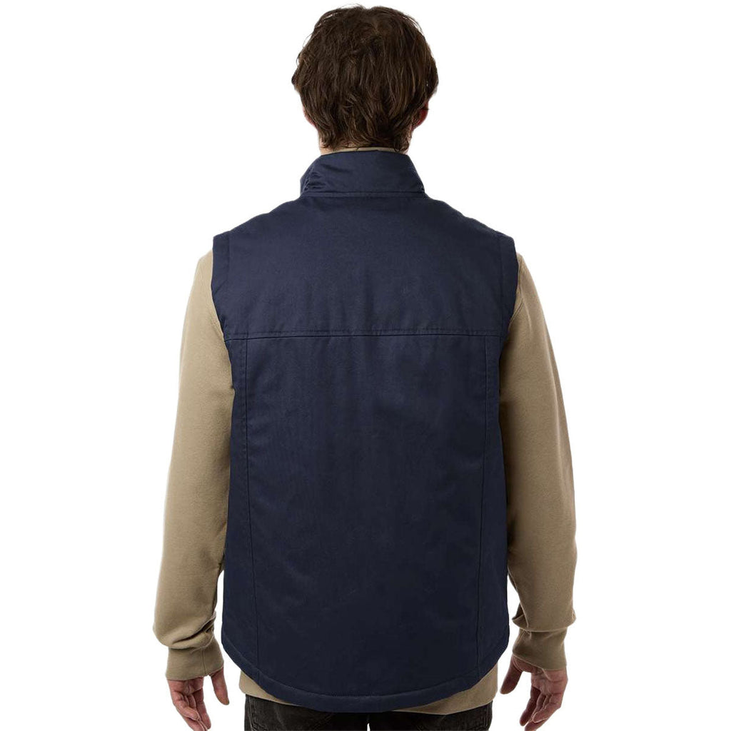 Harriton Unisex Dark Navy ClimaBloc Station Vest