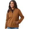 Harriton Women's Duck Brown Guardian Insulated Utility Jacket