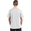 Cutter & Buck Men's Concrete Advantage Refresh Epic Confidence Recycled Tri-Blend Pique Polo
