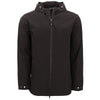 Cutter & Buck Men's Black Camano Everyday Stretch Recycled Water Resistant Jacket