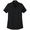 Mercer+Mettle Women's Deep Black Recharge Jersey Polo