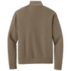 Mercer+Mettle Men's Warm Taupe Linear Texture 1/4-Zip
