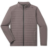 UNRL Men's Dark Taupe Montreal Quilted Jacket