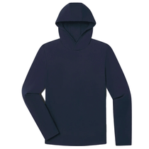 UNRL Men's Midnight Navy Ultra Hooded Long Sleeve