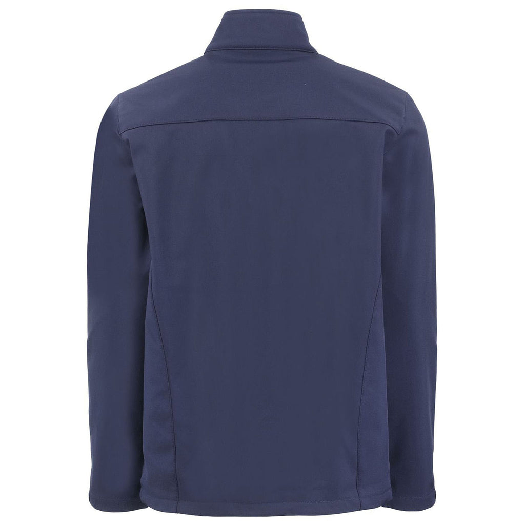 Clique Men's Dark Navy Tempest Waterproof Full Zip Softshell Jacket