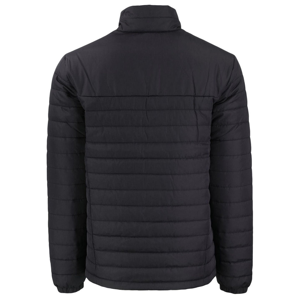 Clique Men's Black Elevation Eco Full Zip Puffer Jacket