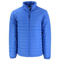 Clique Men's Royal Blue Elevation Eco Full Zip Puffer Jacket
