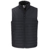 Clique Men's Black Elevation Eco Full Zip Puffer Vest