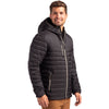 Clique Men's Black Valhalla Full Zip Puffer Jacket