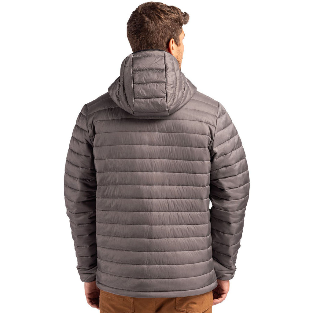 Clique Men's Pure Slate Valhalla Full Zip Puffer Jacket