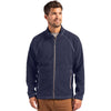 Clique Men's Dark Navy Powder Fleece Full Zip Jacket