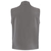Clique Men's Pure Slate/Black Tempo Stretch Full Zip Softshell Vest