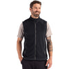 Clique Men's Black Powder Recycled Fleece Vest