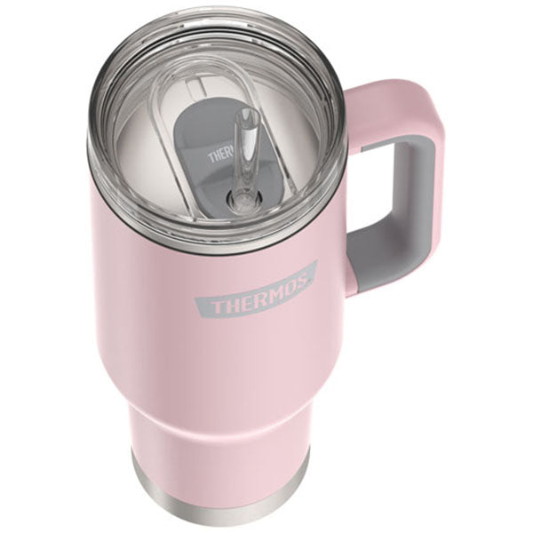 Thermos Sunset Pink 40oz Stainless Steel Cup Holder Mug