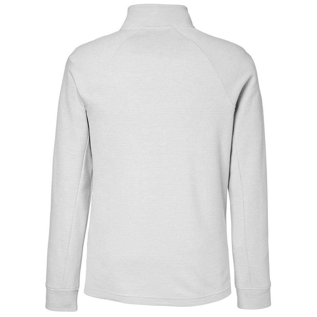 North End Men's Platinum Rhythm Waffle Quarter-Zip Pullover