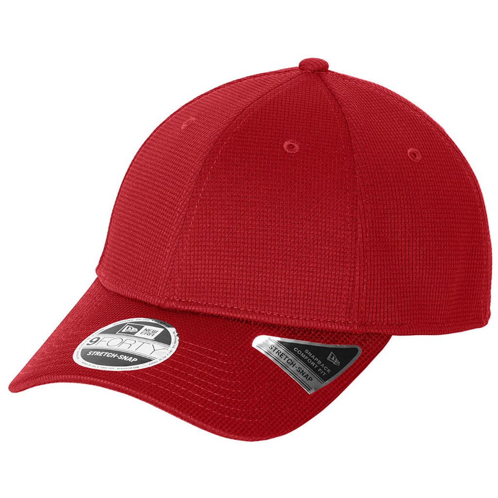 New Era Scarlet Pivot Stretch Band Snapback Cap