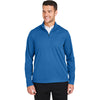 North End Men's Light Nautical Blue Express Tech Performance Quarter-Zip