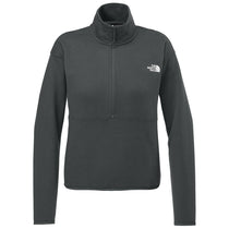 The North Face Women's Asphalt Grey Double-Knit 1/2-Zip Fleece