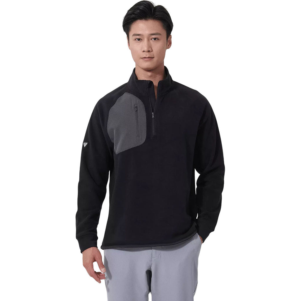 Levelwear Men's Black Utility Pullover