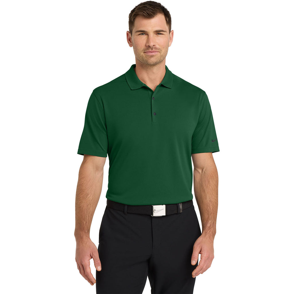 Nike Men's Gorge Green Dri-FIT Micro Pique 2.0 Polo