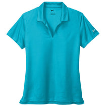 Nike Women's Tidal Blue Dri-FIT Micro Pique 2.0 Polo