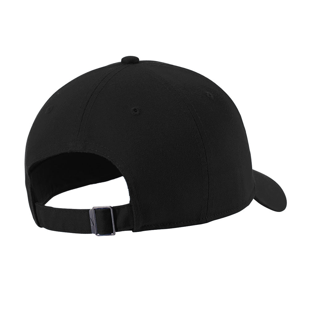 Nike Black Heritage Cotton Twill Cap