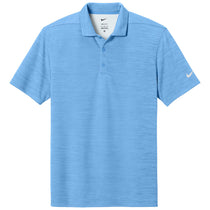 Nike Men's University Blue Dri-FIT Striated Polo