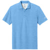 Nike Men's University Blue Dri-FIT Striated Polo
