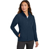 Nike Women's Navy Full-Zip Soft Shell Jacket